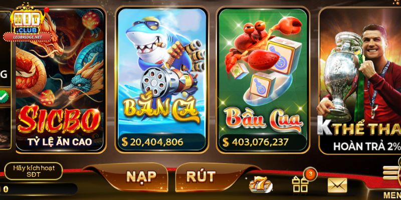 Hướng dẫn cách chơi game bắn cá tại Hit club Hướng dẫn cách chơi game bắn cá tại Hit club