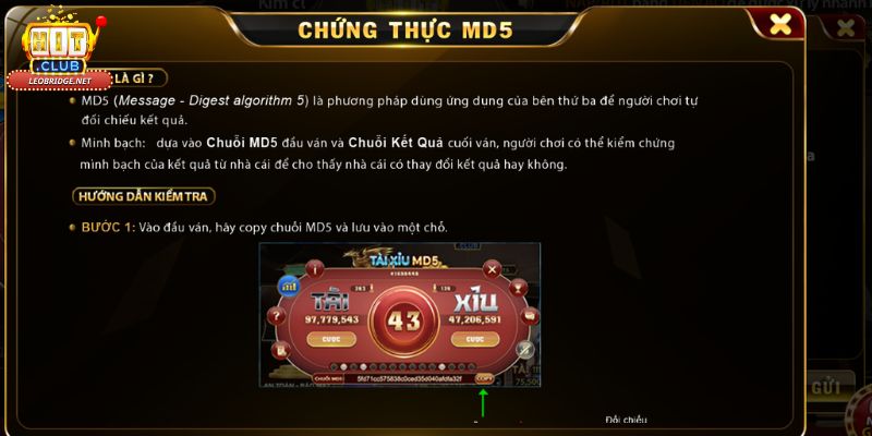 Hướng dẫn chơi tài xỉu MD5 Hit club chi tiết Hướng dẫn chơi tài xỉu MD5 Hit club chi tiết