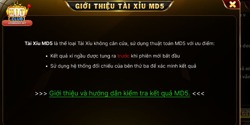 Tài xỉu MD5 Hit club là gì? Tài xỉu MD5 Hit club là gì?